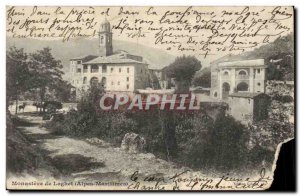 Old Postcard From Monastery Laghet