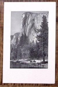 1938 YOSEMITE THE AHWAHNEE MENU ANSEL ADAMS EL CAPITAN AUG 8 DINNER Z2886