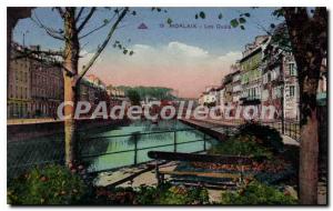 Old Postcard Morlaix Quays