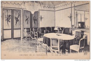 Interior, La Salle Du Conseil, Chateau De La Malmaison (Hauts de Seine), Fran...
