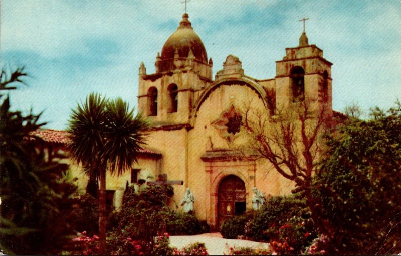 California Carmel San Carlos Mission Union 76 Card