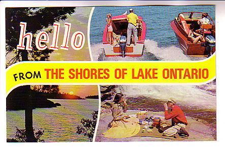 Hello From the Shores of Lake Ontario, Speed Boats, Picnic,