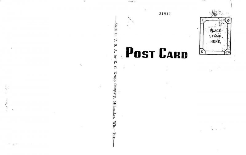 ANTIGO, WI Wisconsin   POST OFFICE   Langlade County   B&W Postcard