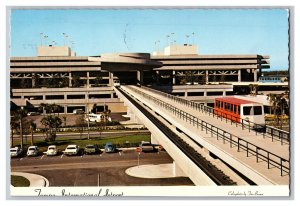 Tampa International Jetport Terminal Florida Continental View Postcard