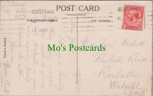 Genealogy Postcard -Nesbitt, Rushall Road, Rushall, Walsall, Staffordshire GL611