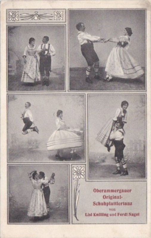 Germany Dance Oberammergauer Original Schuhplattlertanz List Knilling & Ferdi...