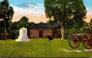 Tennessee Chattanooga Chickamauga Battlefield Snodgrass Cabin