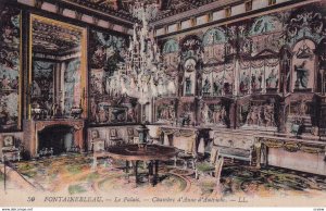 FONTAINEBLEAU, Seine Et Marne, France, 1900-1910's; Le Palais, Chambre D'Anne...