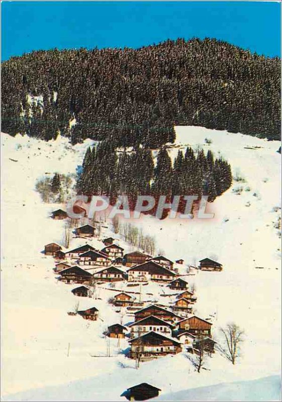 Postcard Modern Areches (Savoy) the class Boudin Village Village