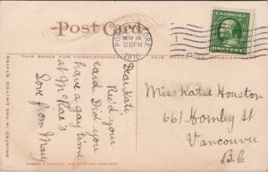 Hotel Oregon Portland OR c1910 Postcard D62 