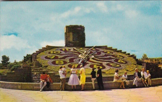 Canada Niagara Falls The Hydro Floral Clock