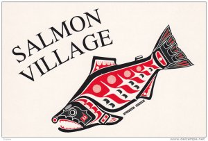 Salmon Village, Thurlow Street, Vancouver, British Columbia, Canada, 50-70's