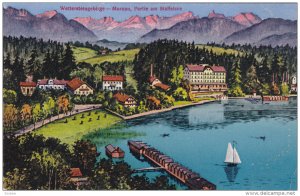 Murnau, Partie Am Staffelsee, WETTERSTEINGEBIRGE (Tirol), Austria, 1920-1940s