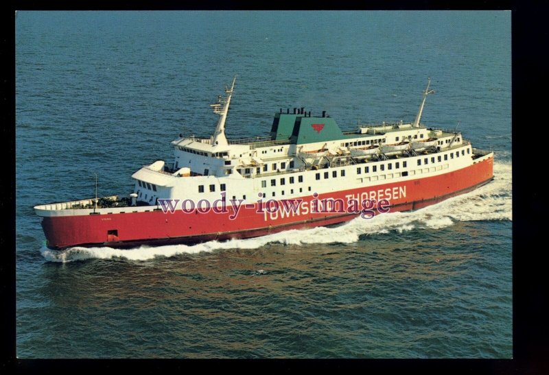 FE3598 - Townsend Thoresen Ferry - Viking Valiant class - postcard