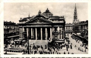 Belgium Brussels La Bourse 1955