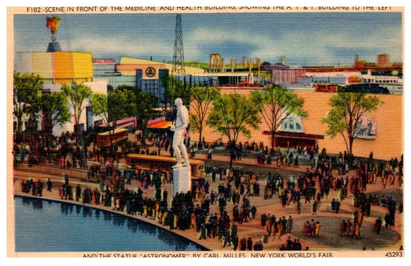 New York  Worlds Fair 1939 ,   Aerial view of Medicine and Health Building