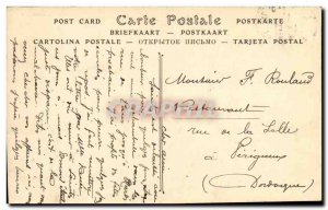 Paris Perspective Alexander Bridge and & # 39Esplanade Invalides -Carte Old Post