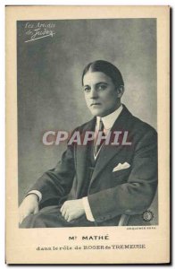 Postcard Modern Cinema Mr Mathe in the role of Roger Tremeuse