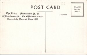 The Krebs Skaneateles NY Postcard PC422