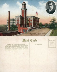 DES MOINES IA HOME OF SUCCESSFUL FARMING ANTIQUE POSTCARD