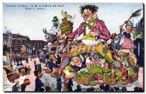 Old Postcard Carnival Nice SMA L & # 39Asile Night