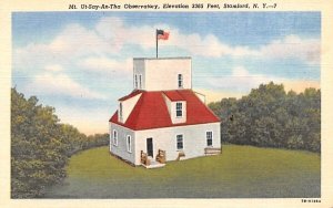 Mt Ut-Say-An-Tha Observatory Stamford, New York  