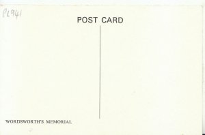 Famous People Postcard - William Wordsworth Memorial - Ref TZ9014