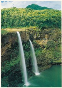 Double Falls on the Garden isle - Kauai HI, Hawaii