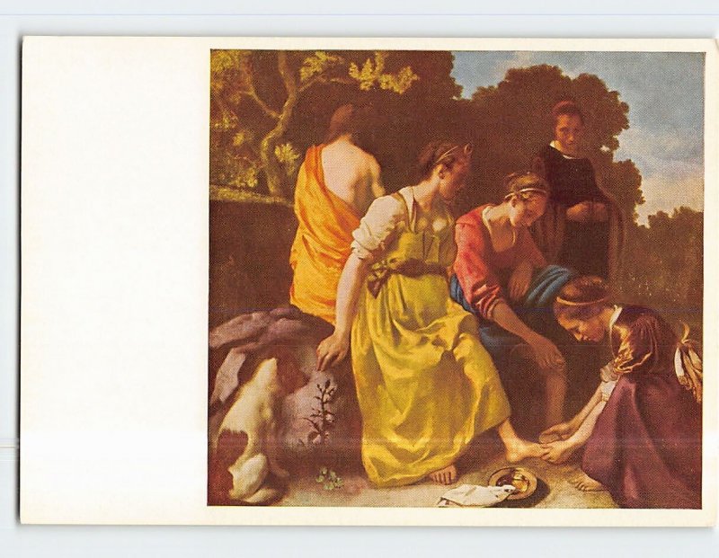 Postcard Diana and her companions By J. Vermeer, Maruithuis, Netherlands