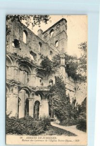 M-32703 Abbaye de Jumièges Ruins of the Sides of Notre-Dames Church Jumiège...