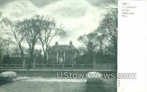 Longfellow's Home - Cambridge, Massachusetts MA  