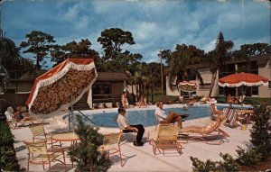 Largo Florida FL Hotel 1950s-60s Postcard