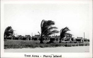 Parry Island Captured by US From Japan WWII 1944 Vintage Real Photo Postcard #4