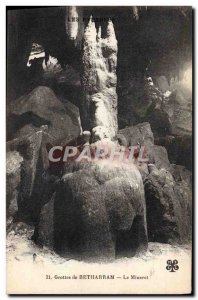 Old Postcard Caves of Betharram The Minaret