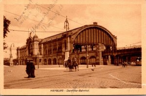 Germany Hamburg Dammtor Bahnhof 1909