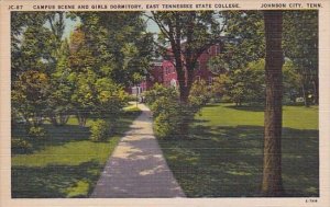 Tennessee Johnson City Campus Scene And Girls Dormitory East Tennessee State ...