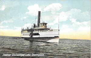 Chateaugay River Steamship Lake Champlain Ferry Boat Ship 