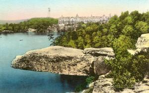 NY - Ulster County. Table Rock & Wildmere, Lake Minnewaska  (Albertype, hand ...