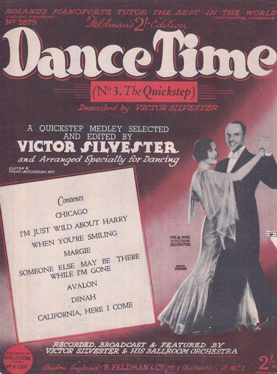 The Quickstep Dance Time Victor Sylvester 1930s Sheet Music