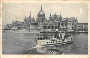 B36261 Budapest Parliament  ship bateaux    hungary