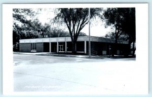 RPPC  SHELDON, Iowa IA ~ PUBLIC LIBRARY ca 1960s  Postcard