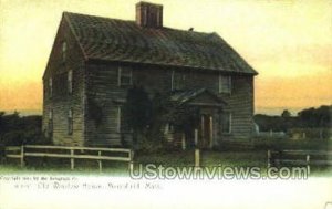 Old Winslow House - Marshfield, Massachusetts MA