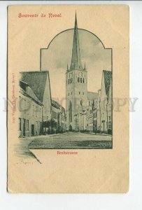 461150 Estonia Tallinn souvenirs from Reval early Breitstrasse Vintage postcard