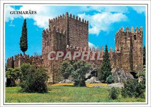 Modern Postcard Portugal Guimaraes Castle Guimaraes