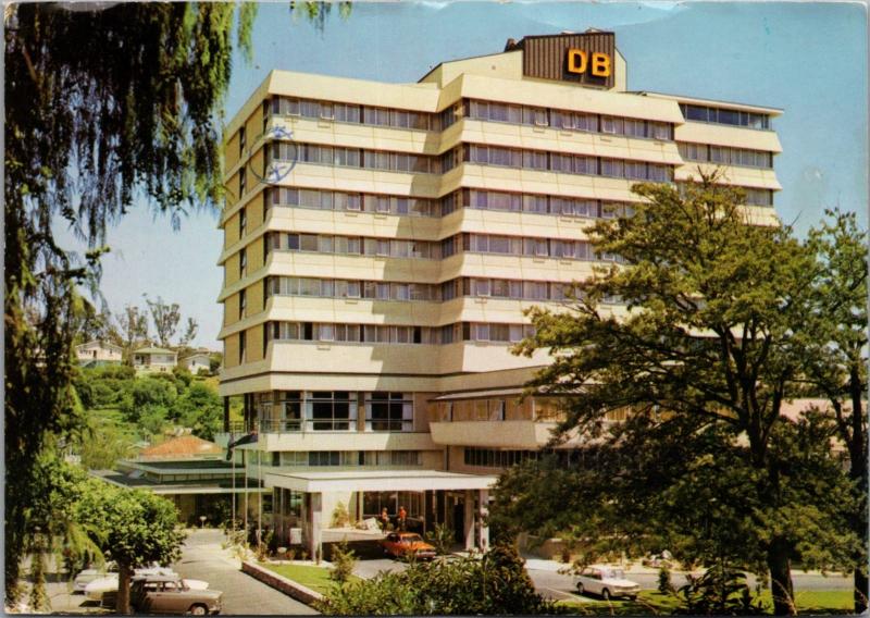 The Rutherford Hotel Nelson New Zealand Vintage Postcard D41 *As Is