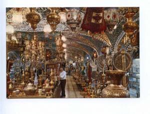 192971 IRAN TEHRAN Mekkareh bazar market old photo postcard