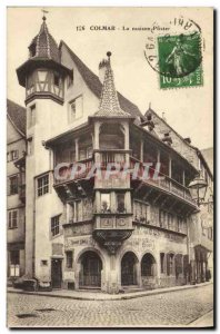 Old Postcard Colmar Pfister house