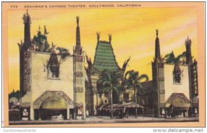 California Hollywood Grauman's Chinese Theatre 1950