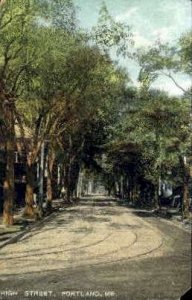 High St. - Portland, Maine ME Postcard