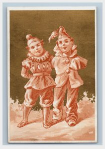 1880s Hauck Stahl & Dierkes Dry Goods Notions Circus Clowns F141